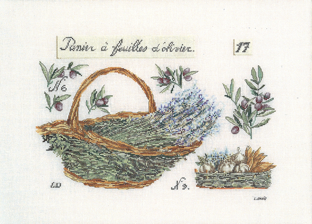 THEA GOUVERNEUR LAVANDER BASKET 