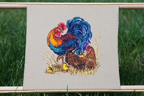 MEREJKA ROOSTER & HEN 