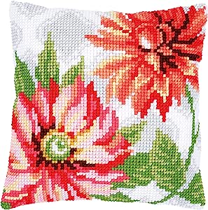 VERVACO Polštář Růžové květy - VÝPRODEJ X