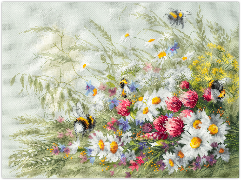 MAGIC NEEDLE 510-225 "Daisies and Clover"