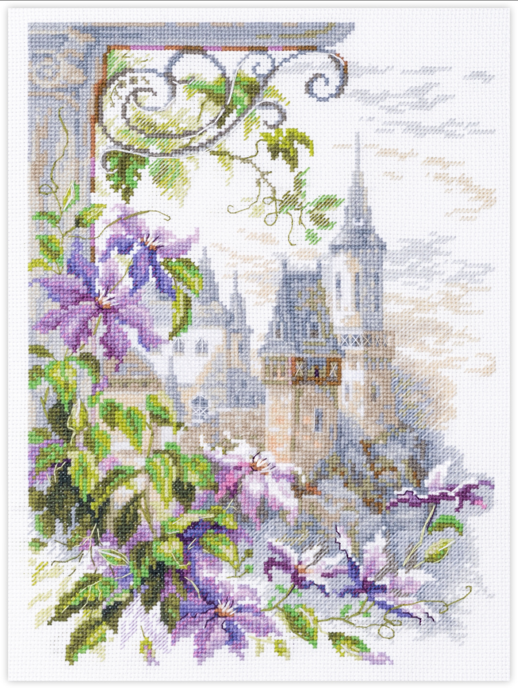 MAGIC NEEDLE 250-064"Fragrance of Clematis"