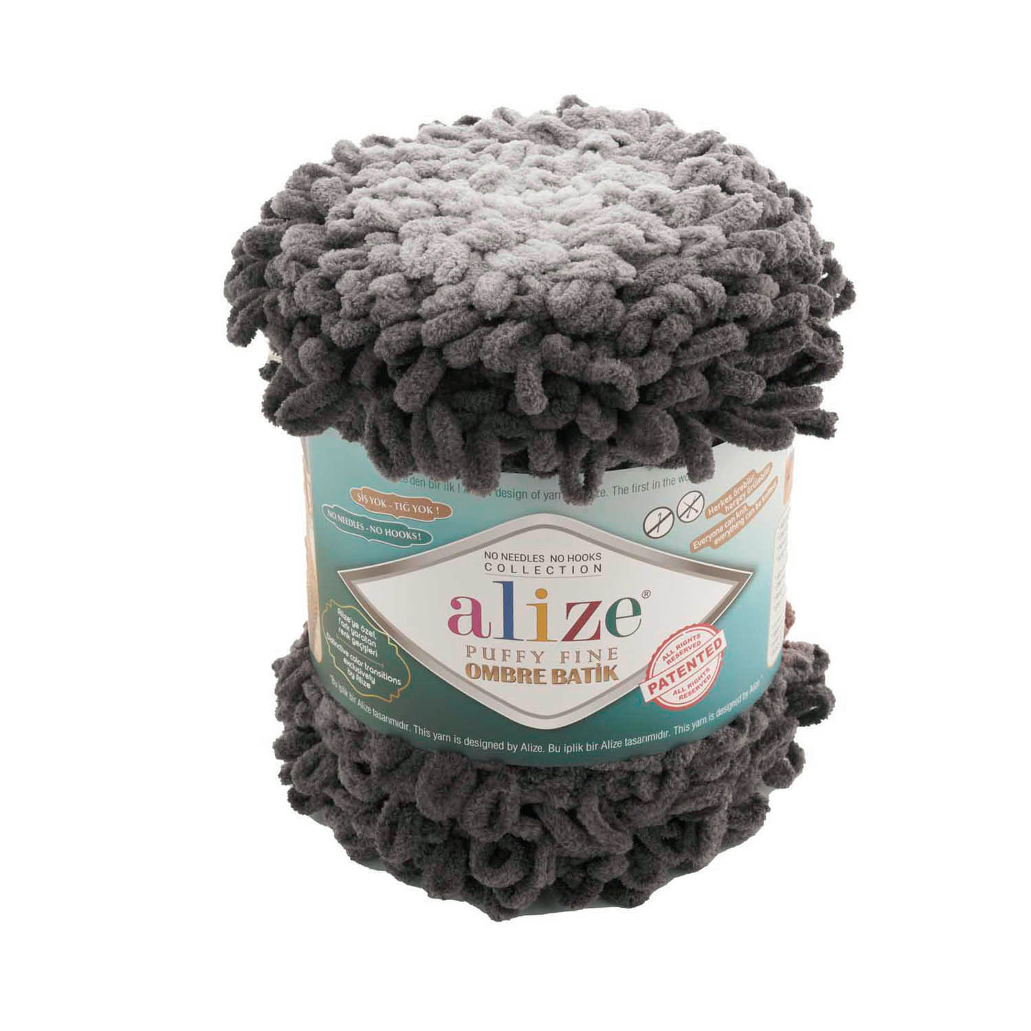ALIZE PUFFY FINE OMBRE BATIK 7243 - NENÍ SKLADEM
