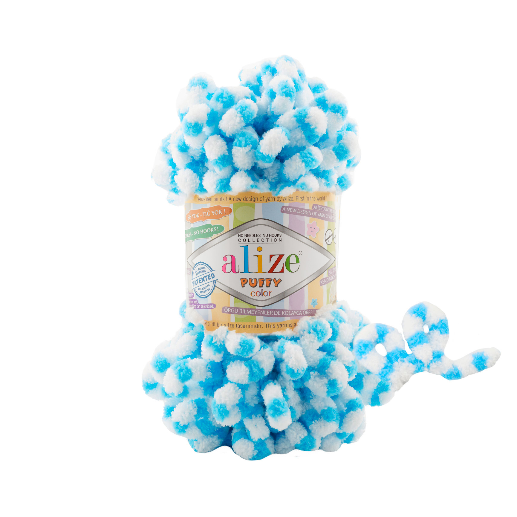 ALIZE PUFFY COLOR 6459 - SKLADEM 9 KUSŮ