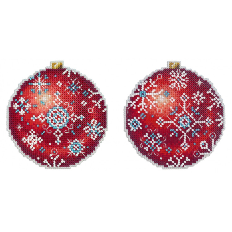 M.P.STUDIA CHRISTMAS TREE DECORATION - WINTER RUBY