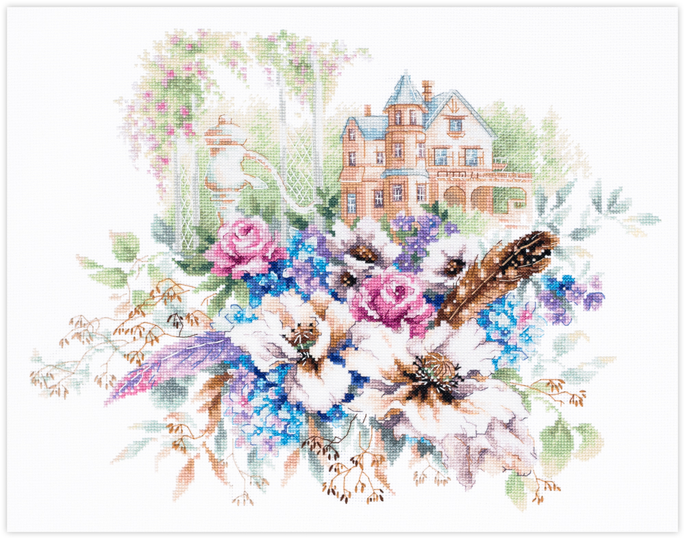 MAGIC NEEDLE 210-207 "Victorian House"