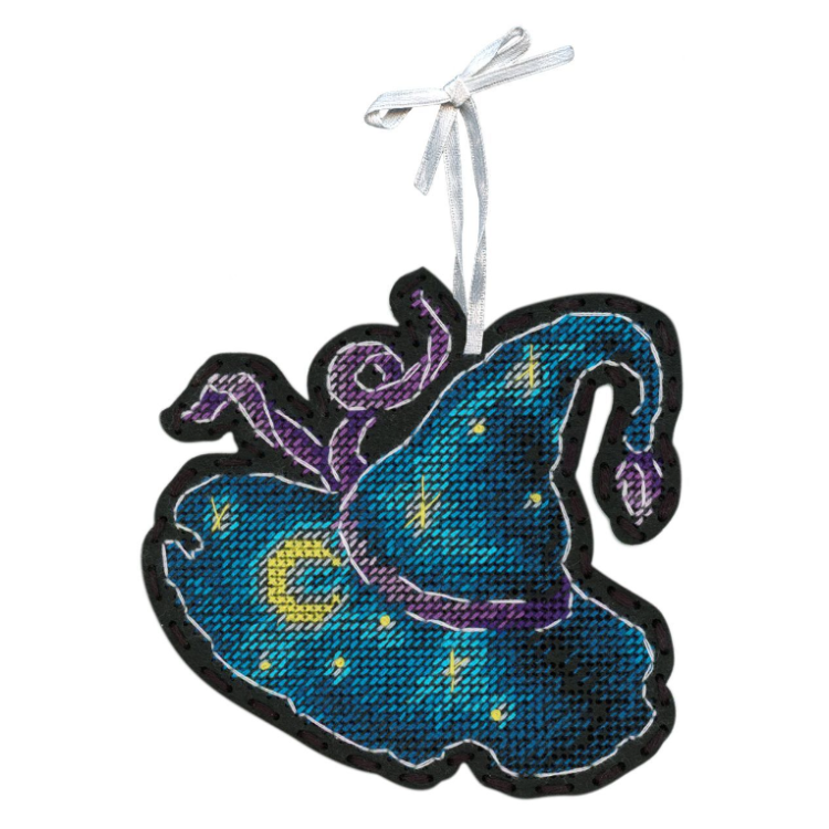 M.P.STUDIA CROSS STITCH KIT ON THE FELT-MAGIC HAT