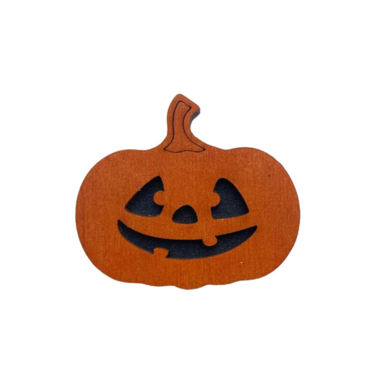 KIND FOX BY WIZARDI WOODEN NEEDLE CASE-PUMPKIN 1