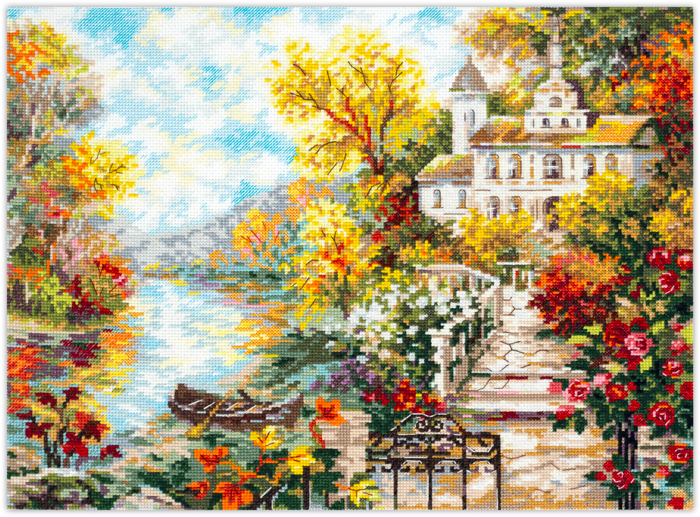 MAGIC NEEDLE 210-750"Riverside House"