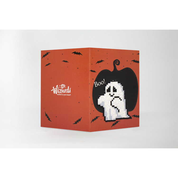 WIZARDI POST CARD GHOST 3D