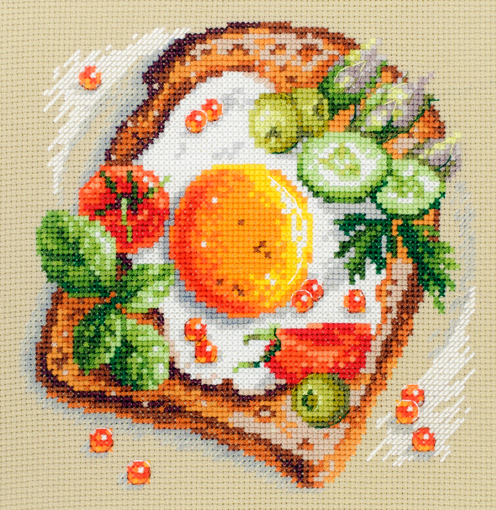 MAGIC NEEDLE 120-092 "Fried Eggs Toast"