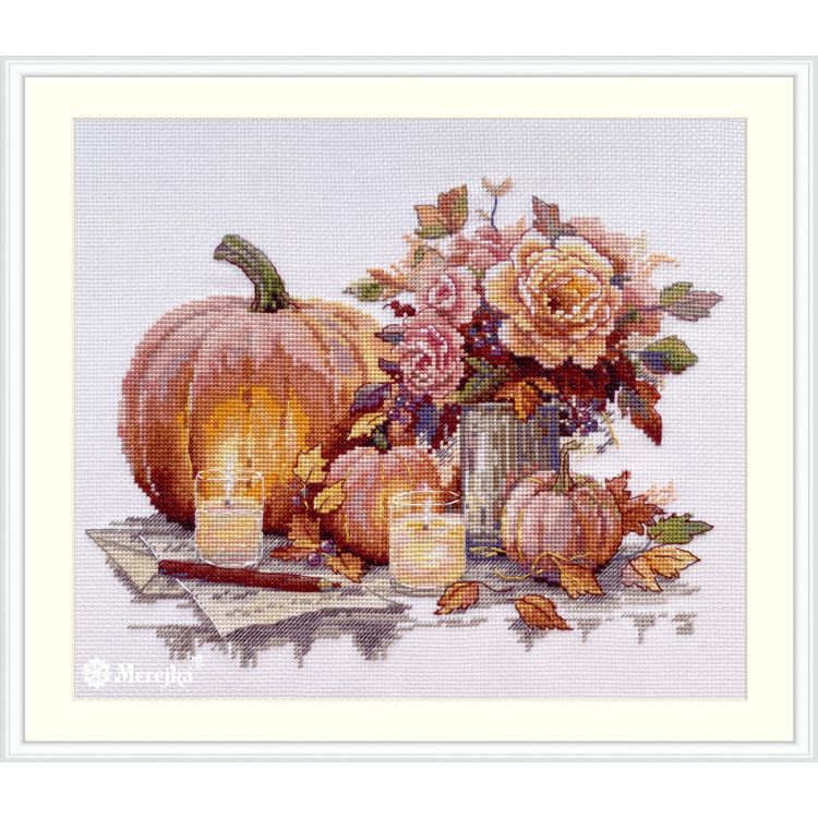 MEREJKA STILL LIFE WITH PUMPKINS