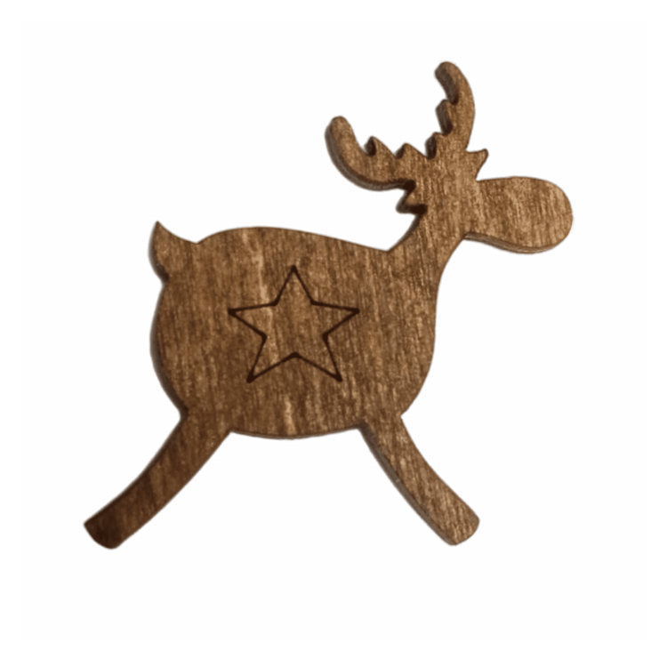 KIND FOX BY WIZARDI MAGNETIC NEEDLE HOLDER. STAR DEER