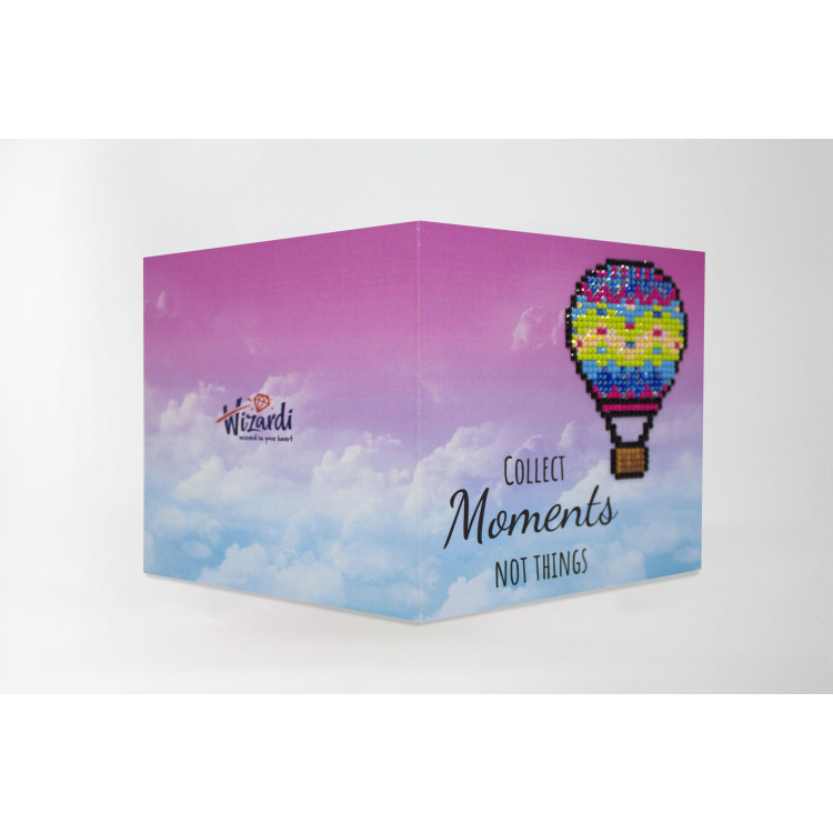 WIZARDI POST CARD COLLECT MOMENTS, NOT THINGS 3D