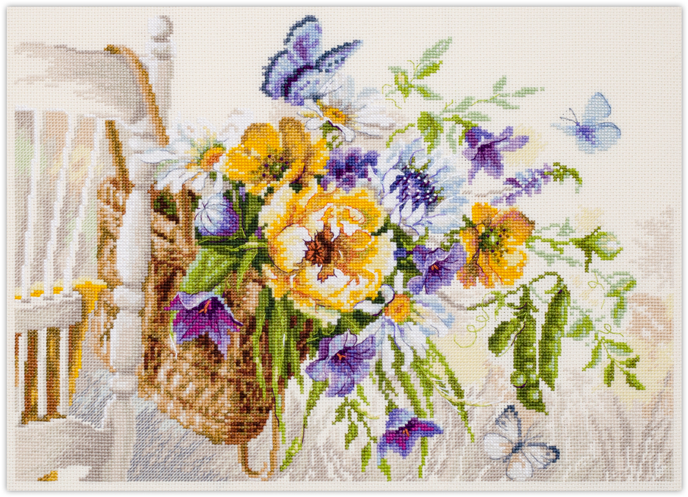 MAGIC NEEDLE 210-502"Summer Basket"