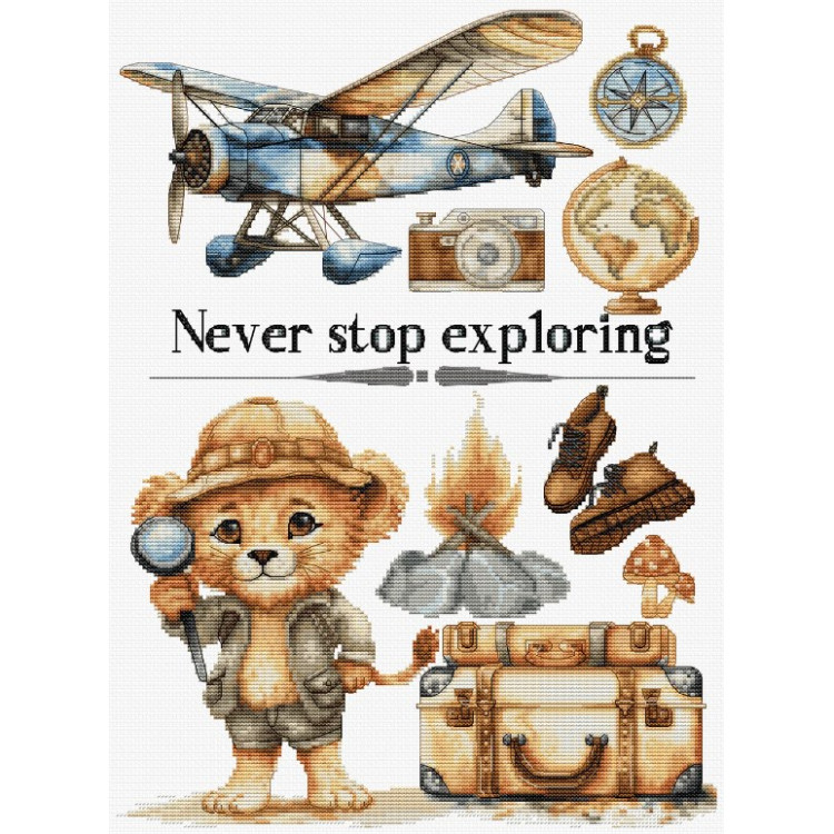 LUCA-S NEVER STOP EXPLORING