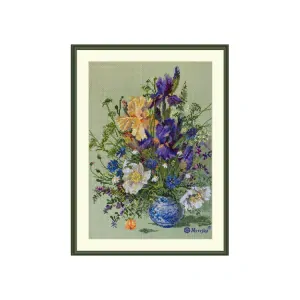 MEREJKA IRISES AND WILDFLOWERS