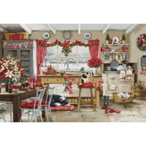 LUCA-S CHRISTMAS FARMHOUSE KITCHEN