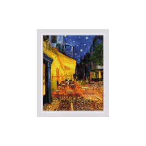 RIOLIS CAFÉ TERRACE AT NIGHT AFTER V. VAN GOGH'S PAINTING