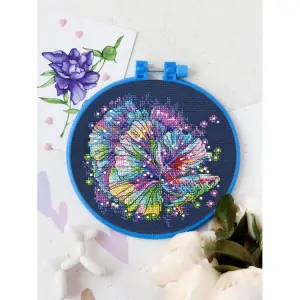 ABRIS ART NEON GLITTER WITH HOOP INCLUDED