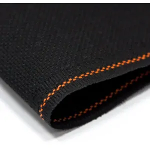 AIDA ZWEIGART 14CT - 720 BLACK - 110cm x 100cm