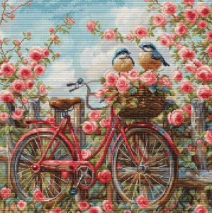 LUCA-S BICYCLE WITH ROSES
