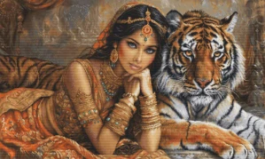 LUCA-S THE INDIAN PRINCESS AND THE ROYAL TIGER
