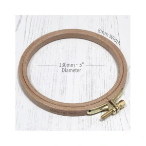 NURGE Beech Embroidery Hoops 13cm No2