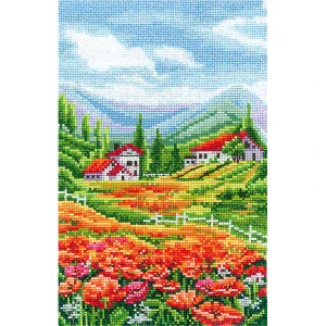 ANDRIANA LANDSCAPE WITH POPPIES