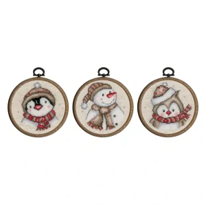 VERVACO Miniature kit Winter characters set of 3