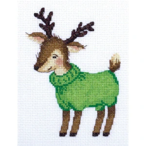 PANNA-KLART-Fawn in a sweater