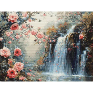 LUCA-S Crystalline Waterfall