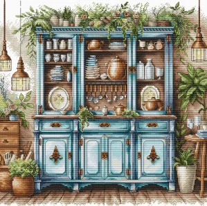 AVA STITCH Blue Cupboard