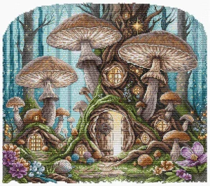 AVA STITCH Fairies Village