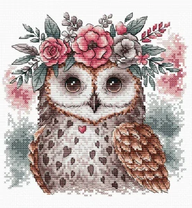 AVA STITCH The Owl and his Natural Headband