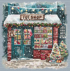 LETISTITCH Cross stitch chart Christmas Shop