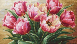 Luca-S GOLD Graceful Tulips