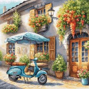 AVA STITCH The Blue Vespa
