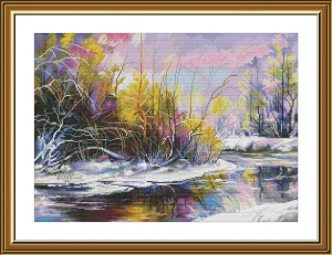 NOVA SLOBODA Spring Watercolors PE3515