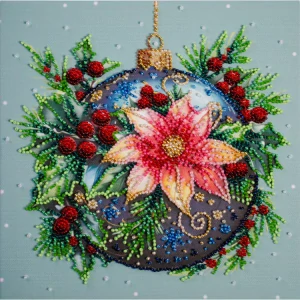 ABRIS ART BEAD EMBROIDERY KIT CHRISTMAS GLOW (DECO SCENES)