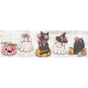 LETISTITCH Boo Crew Ornaments 5 pcs. L9944