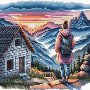 AVA STITCH Sunrise on the Mountain P112