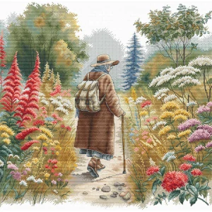 AVA STITCH Floral Path P107