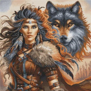 AVA STITCH The Warrior and the Wolf P076