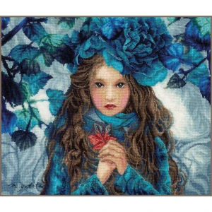 LANARTE Blue Flowers Girl PN-0188640