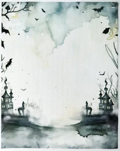 EasyStitch Halloween Night Aida Cloth 18ct-38cmx48cm