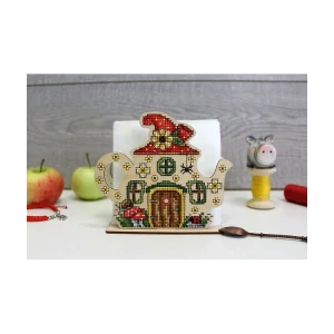 M.P.STUDIA Napkin holder. Fairy house O-045