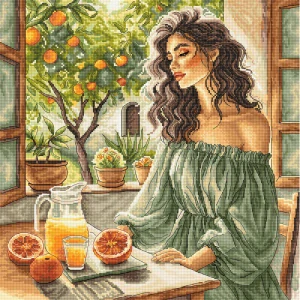 AVA STITCH Window to the Garden P191