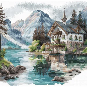 AVA STITCH Lakeside Alpine Cottage P048