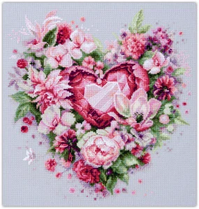 MAGIC NEEDLE 70-15 "BLOOMING HEART"