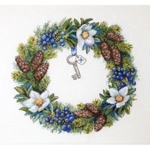 MEREJKA Winter Wreath K-104